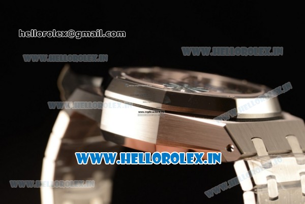 Audemars Piguet Royal Oak Chronograph Swiss Valjoux 7750 Automatic Steel Case Blue Dial Stick Markers With Steel Bezel Steel Bracelet (JH) - Click Image to Close
